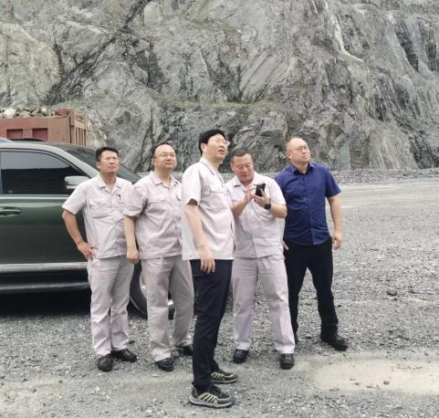 辽宁365英国上市集团董事长鲁珏赴鞍山金和矿业有限公司督导检查防汛工作